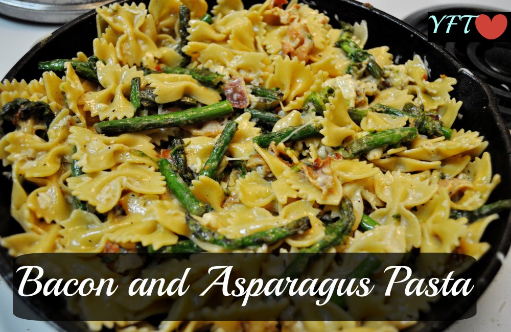 Bacon and Asparagus Pasta