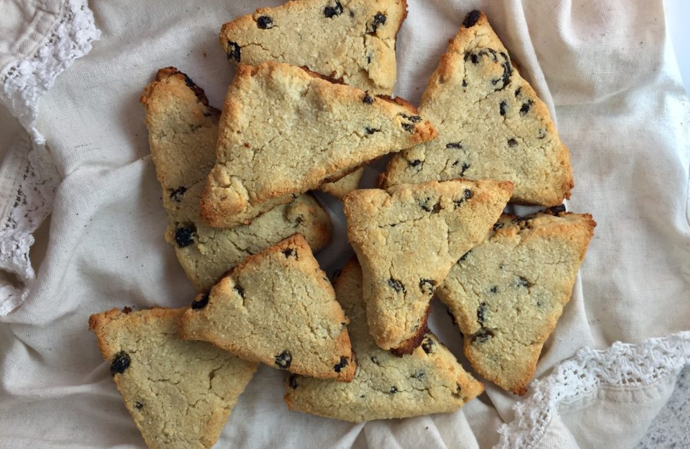 Gluten Free Currant Scones